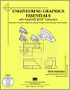 Engineering Graphics Essentials with AutoCAD 2010 Instruction small book cover