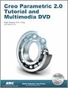 Creo Parametric 2.0 Tutorial and Multimedia DVD small book cover