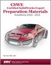 CSWE - Certified SolidWorks Expert Preparation Materials small book cover