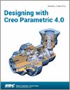 Designing with Creo Parametric 4.0 small book cover