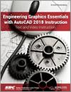Engineering Graphics Essentials with AutoCAD 2018 Instruction small book cover