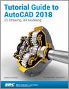 Tutorial Guide to AutoCAD 2018 small book cover