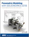 Parametric Modeling with SOLIDWORKS 2018 small book cover