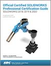 Official Certified SOLIDWORKS Professional Certification Guide small book cover