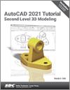 AutoCAD 2021 Tutorial Second Level 3D Modeling small book cover