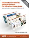 Microsoft PowerPoint Introduction and Certification Study Guide small book cover