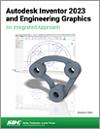 Autodesk Inventor 2023 and Engineering Graphics small book cover