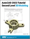 AutoCAD 2023 Tutorial Second Level 3D Modeling small book cover