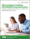 Official Guide to Certified SOLIDWORKS Associate Exams: CSWA, CSWA-SD, CSWA-S, CSWA-AM small book cover