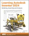 Learning Autodesk Inventor 2024 small book cover