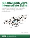 SOLIDWORKS 2024 Intermediate Skills small book cover