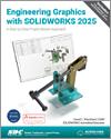 Engineering Graphics with SOLIDWORKS 2025 small book cover