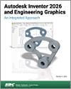 Autodesk Inventor 2026 and Engineering Graphics small book cover