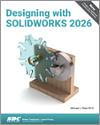 Designing with SOLIDWORKS 2026 small book cover