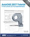 AutoCAD 2027 Tutorial First Level 2D Fundamentals small book cover