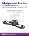 Principles and Practice An Integrated Approach to Engineering Graphics and AutoCAD 2027 small book cover