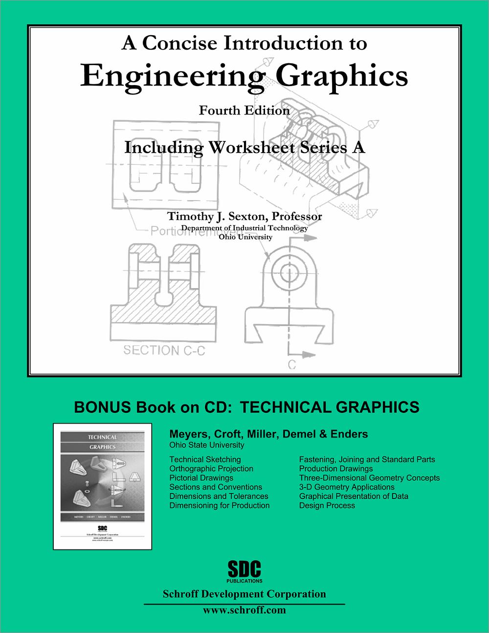 Visualization, Sketching And Freehand Drawing For Engineering Design, Book 9781585030033 - SDC ...