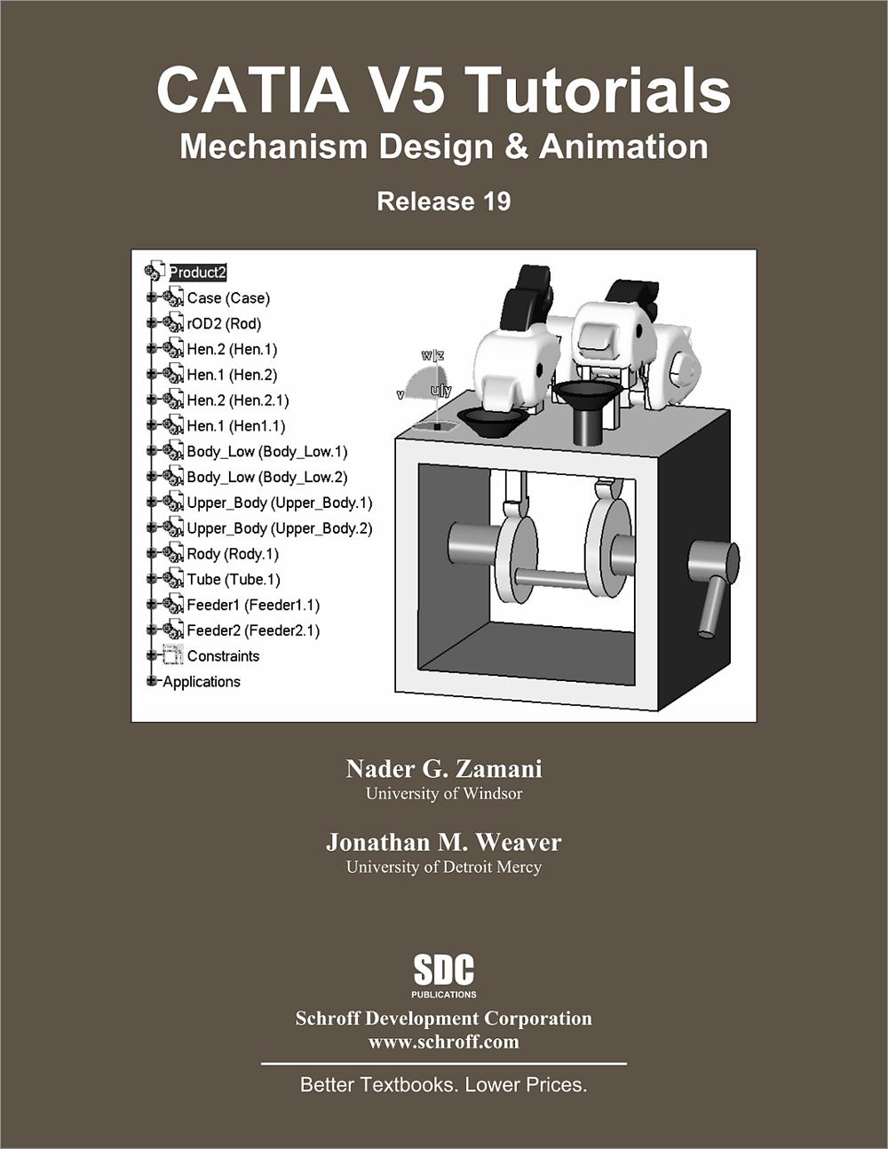 CATIA V5 Tutorials Mechanism Design & Animation Release 19, Book