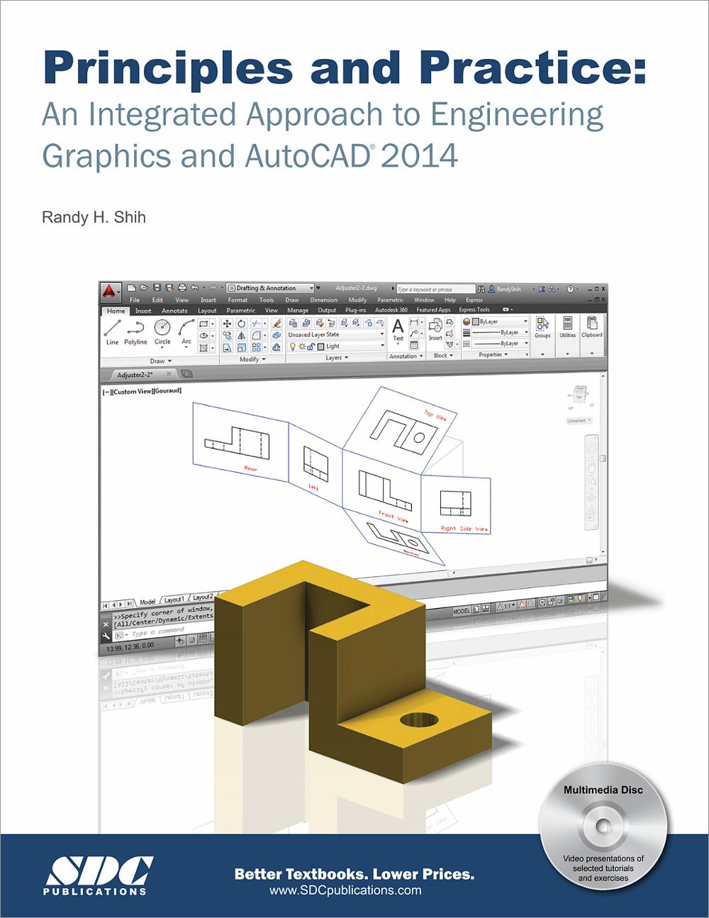 Technical Drawing 101 with AutoCAD 2014, Book 9781585038190 SDC Publications