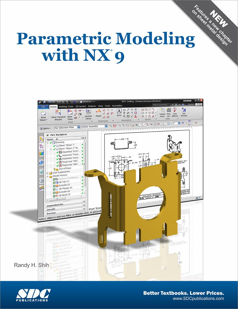 Parametric Modeling with NX 9, Book 9781585039043 - SDC Publications