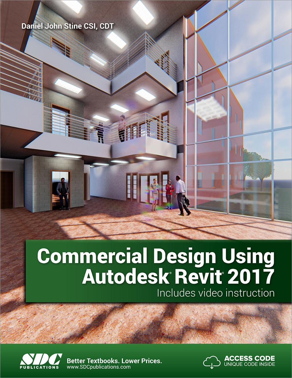 Commercial Design Using Autodesk Revit 2017, Book 9781630570231 SDC