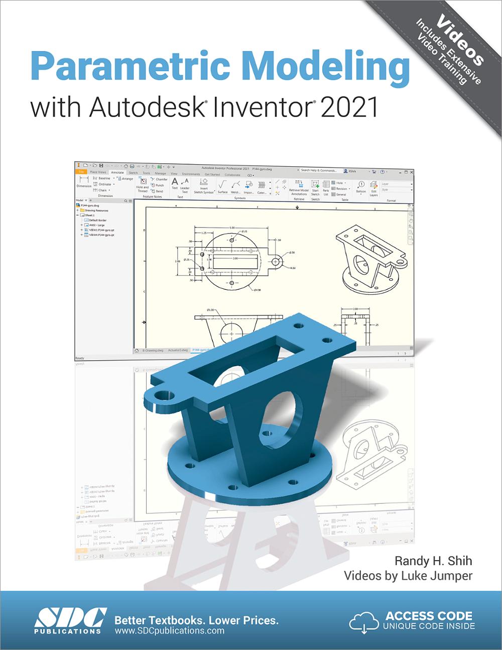 Autodesk Inventor 2021 Essentials Plus, Book 9781630573591 - SDC ...