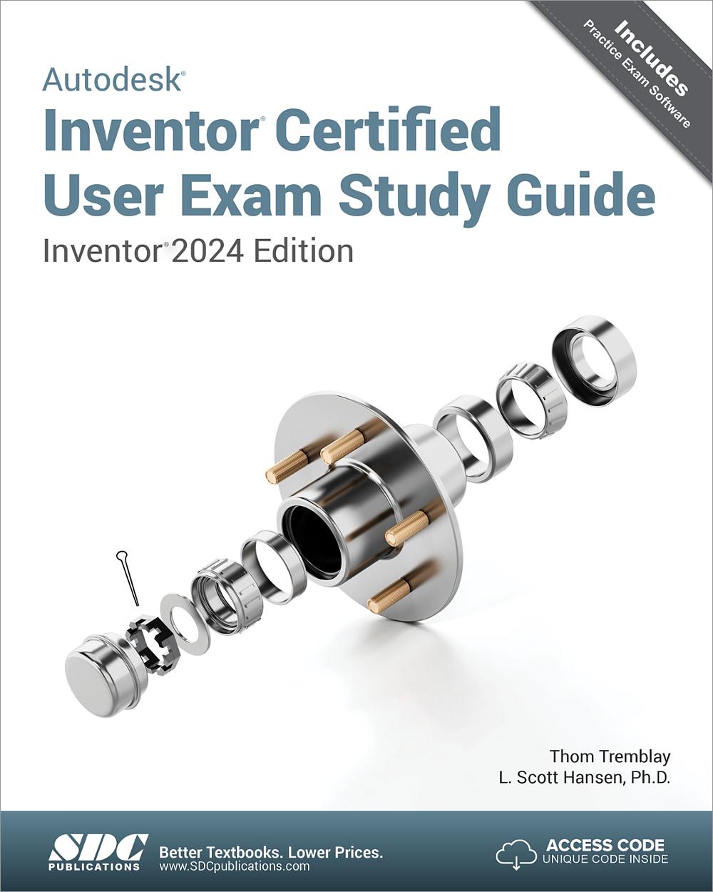 Learning Autodesk Inventor 2024, Book 9781630575861 SDC Publications