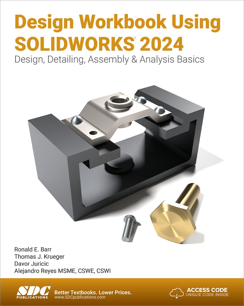 Parametric modeling with solidworks 2024 book 9781630576264 sdc
