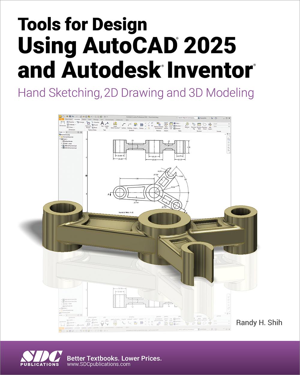 Autodesk AutoCAD 2025 Fundamentals, Book 9781630576530 SDC Publications