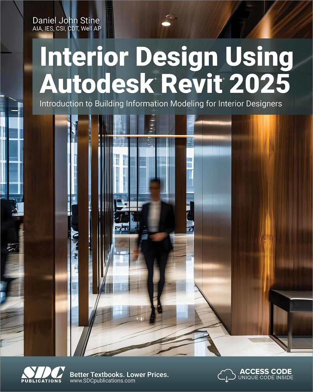 Interior Design Using Autodesk Revit 2025, Book 9781630576745 SDC