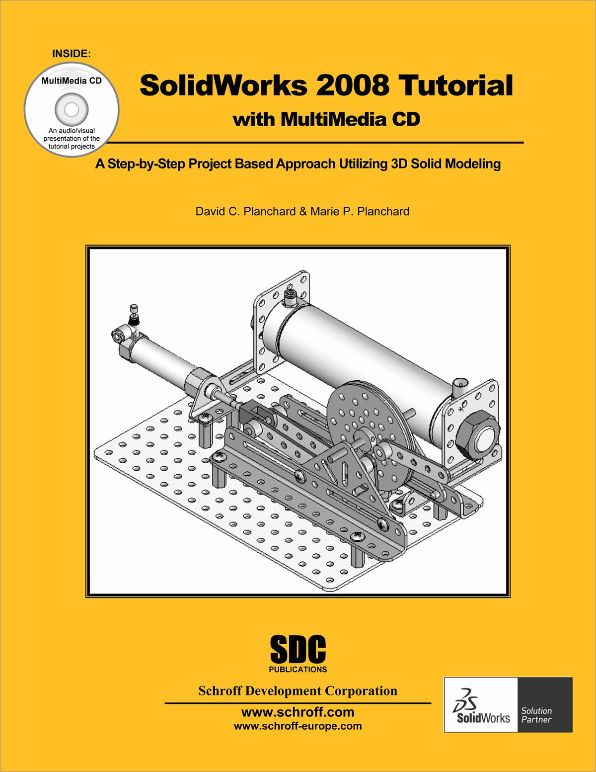 SolidWorks 2008 Tutorial and Multimedia CD, Book 9781585034253 - SDC ...