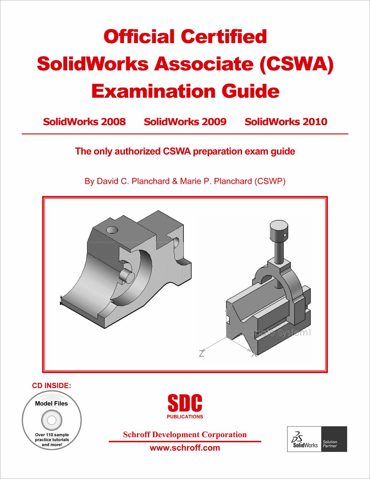 Official Certified SolidWorks Associate (CSWA) Examination Guide, Book ...