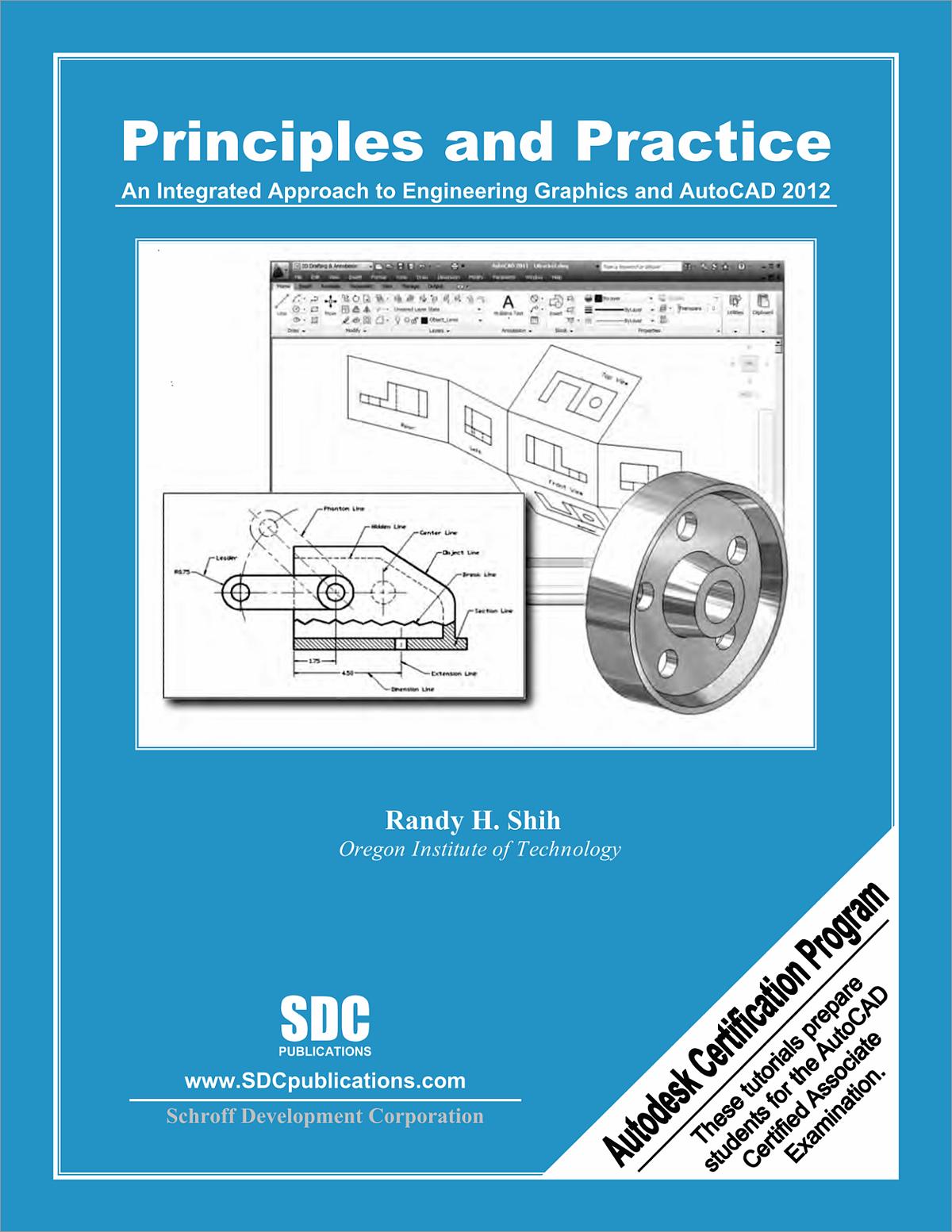 Engineering Graphics with AutoCAD 2012 Books & Textbooks - SDC Publications
