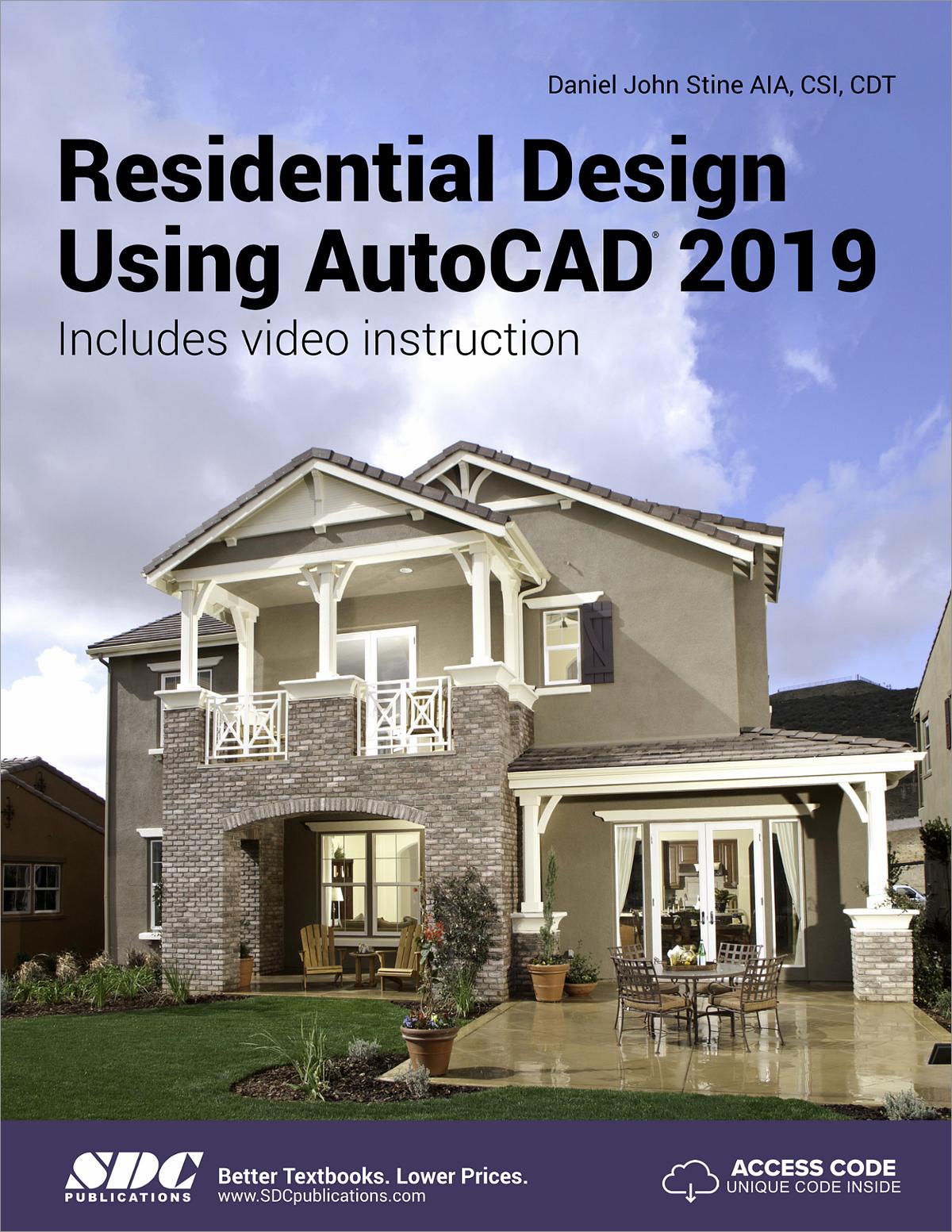 Residential Design Using AutoCAD 2019, Book 9781630571764 - SDC ...