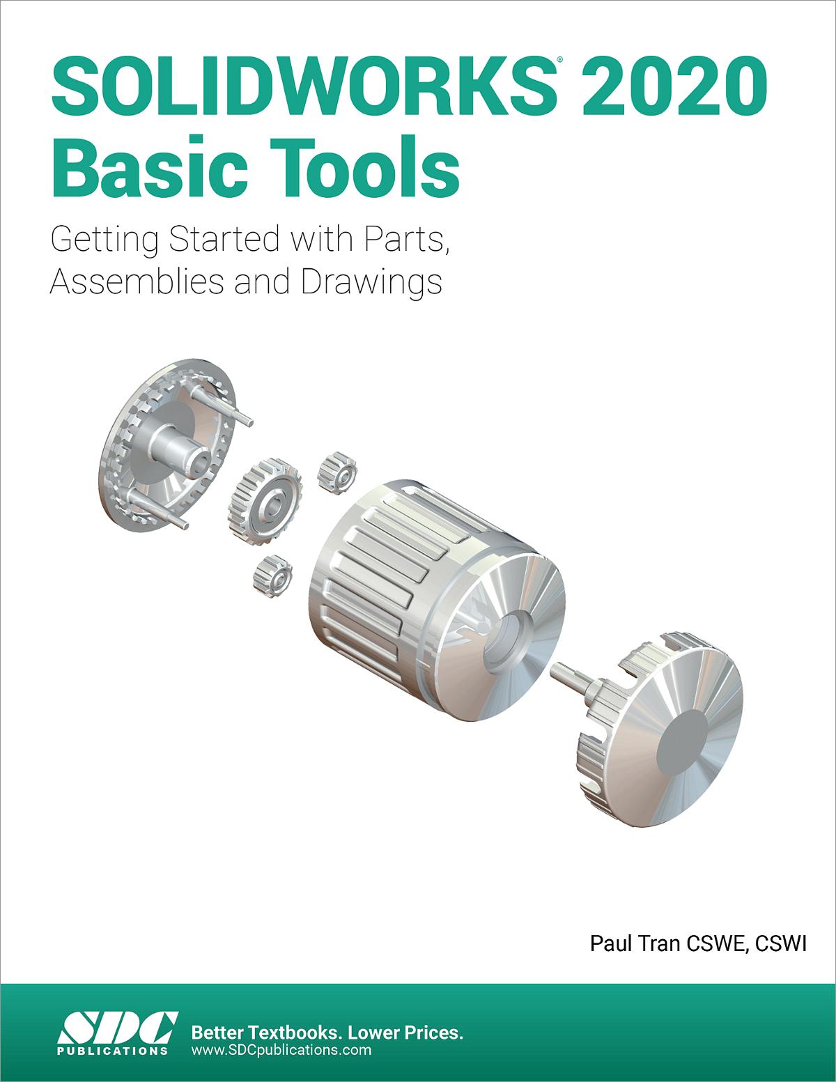 SOLIDWORKS 2020 Basic Tools, Book 9781630573065 SDC Publications