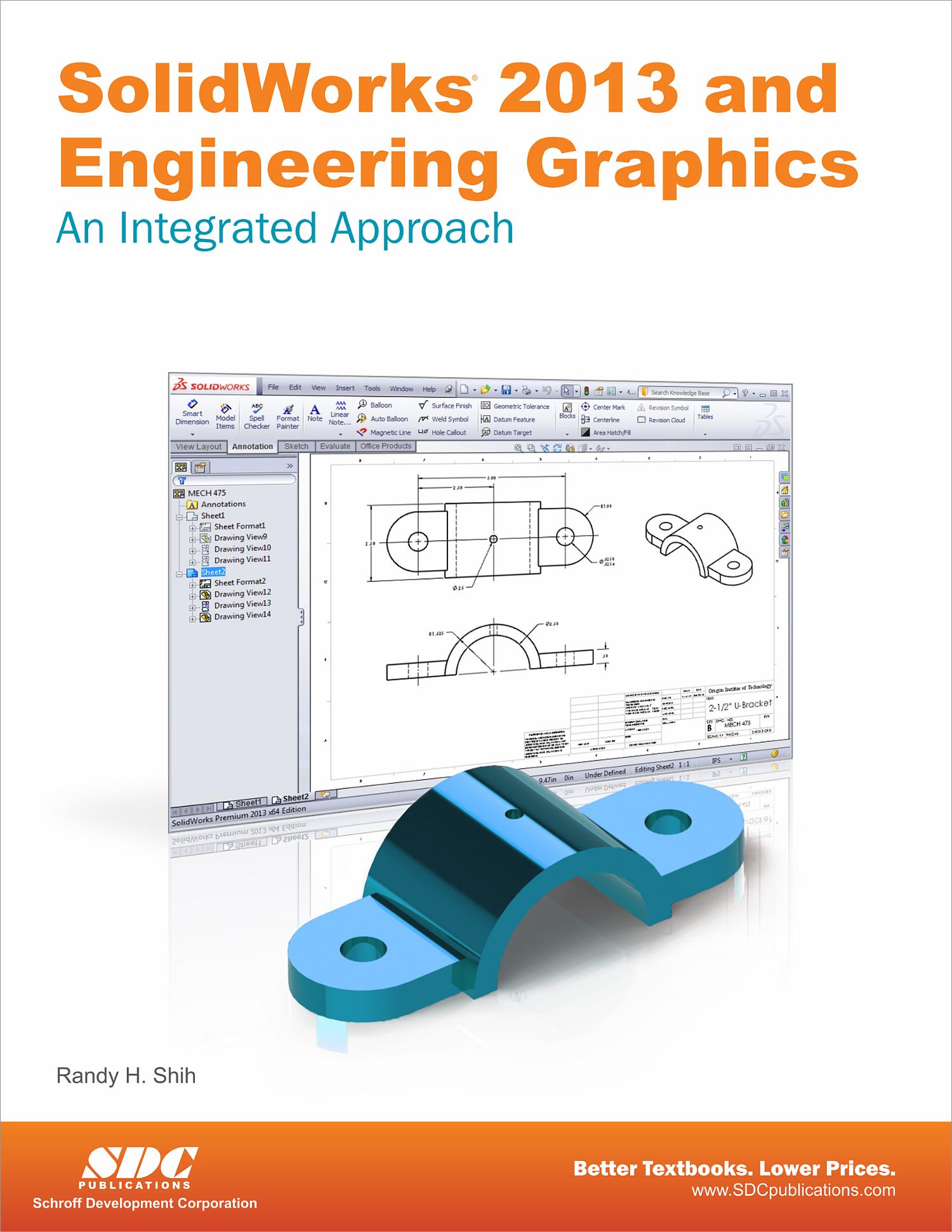 SolidWorks 2013 and Engineering Graphics, Book 9781585038268 - SDC ...