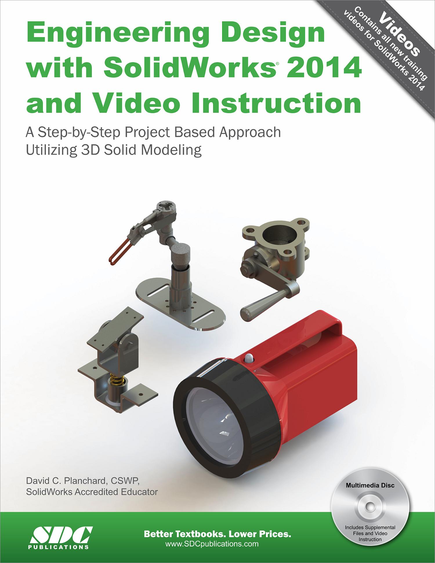 Engineering Design with SolidWorks 2014 and Video Instruction, Book ...