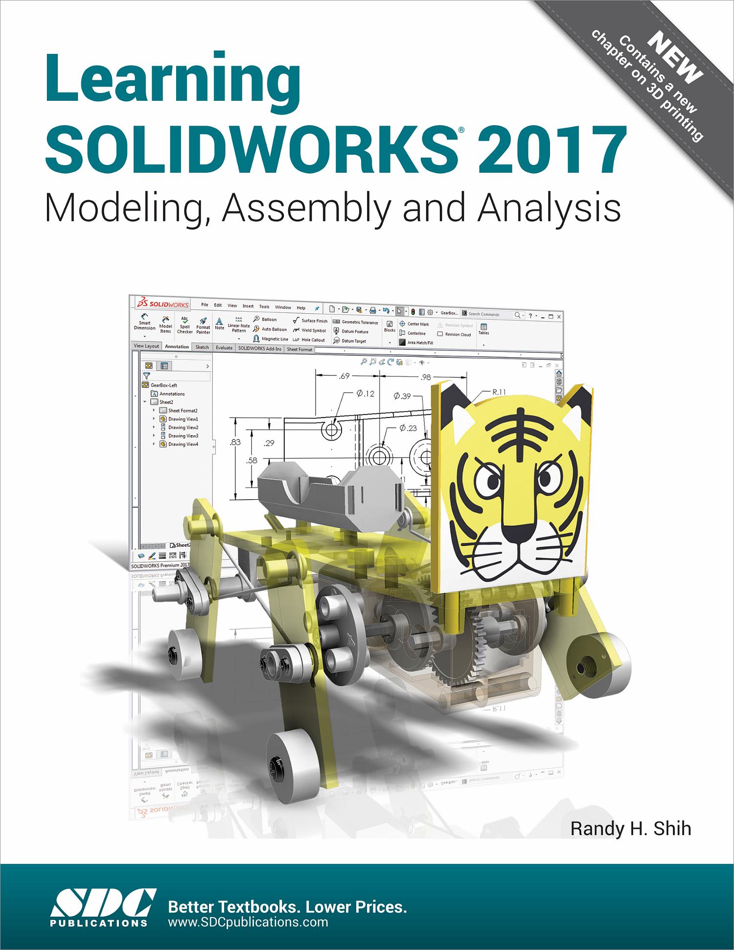 Learning SOLIDWORKS 2017, Book 9781630570682 - SDC Publications