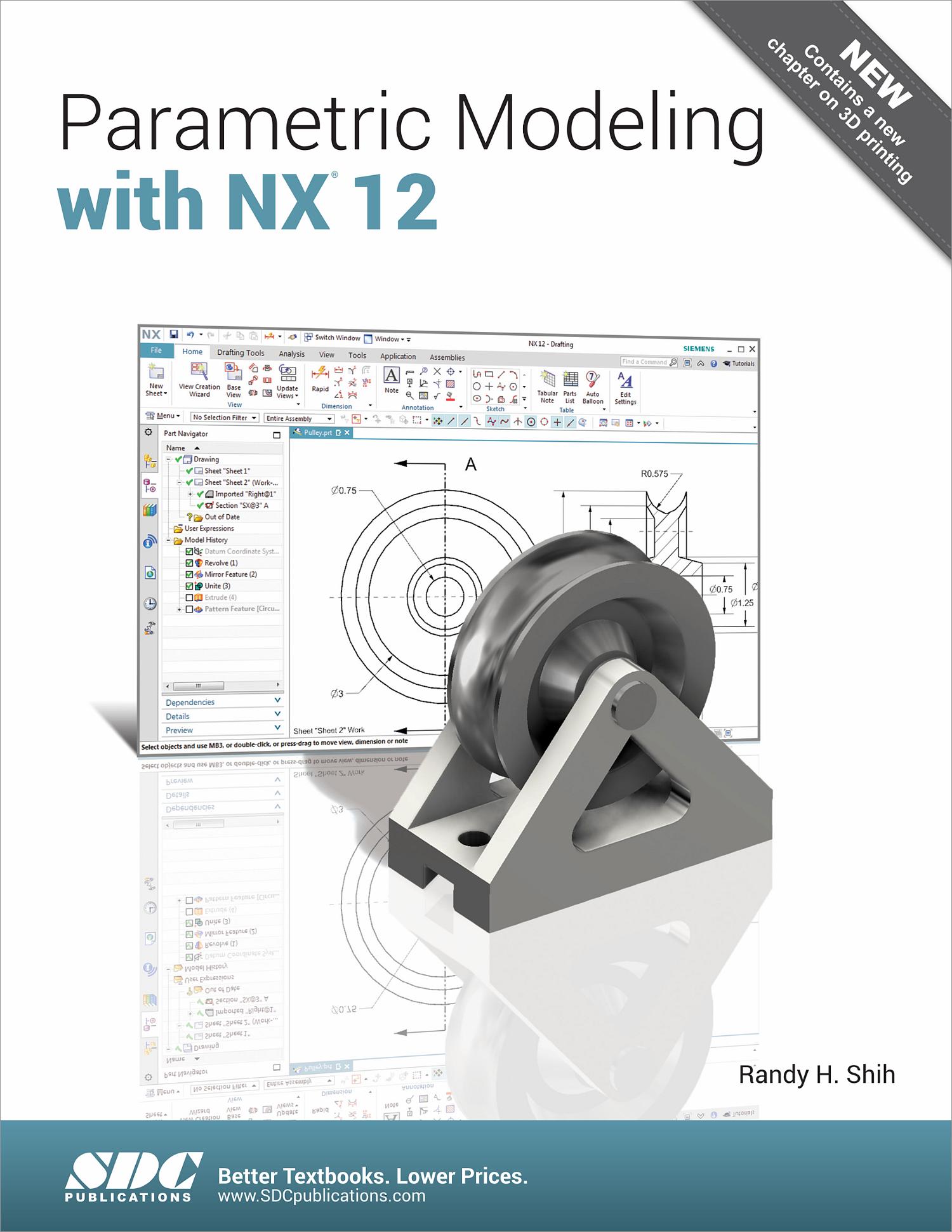 Parametric Modeling With Nx 12, Book 9781630571689 - Sdc Publications