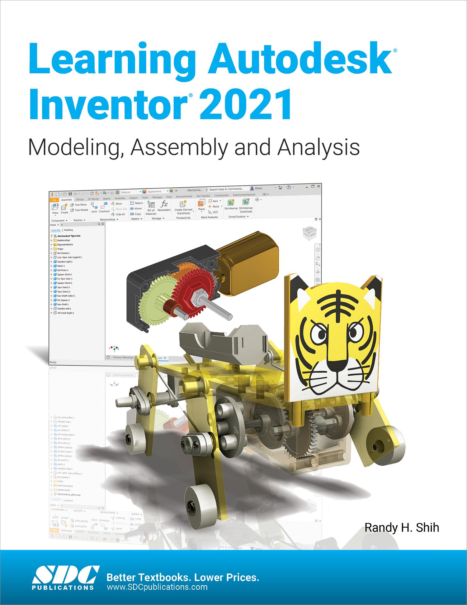 Learning Autodesk Inventor 2021, Book 9781630573447 - SDC Publications