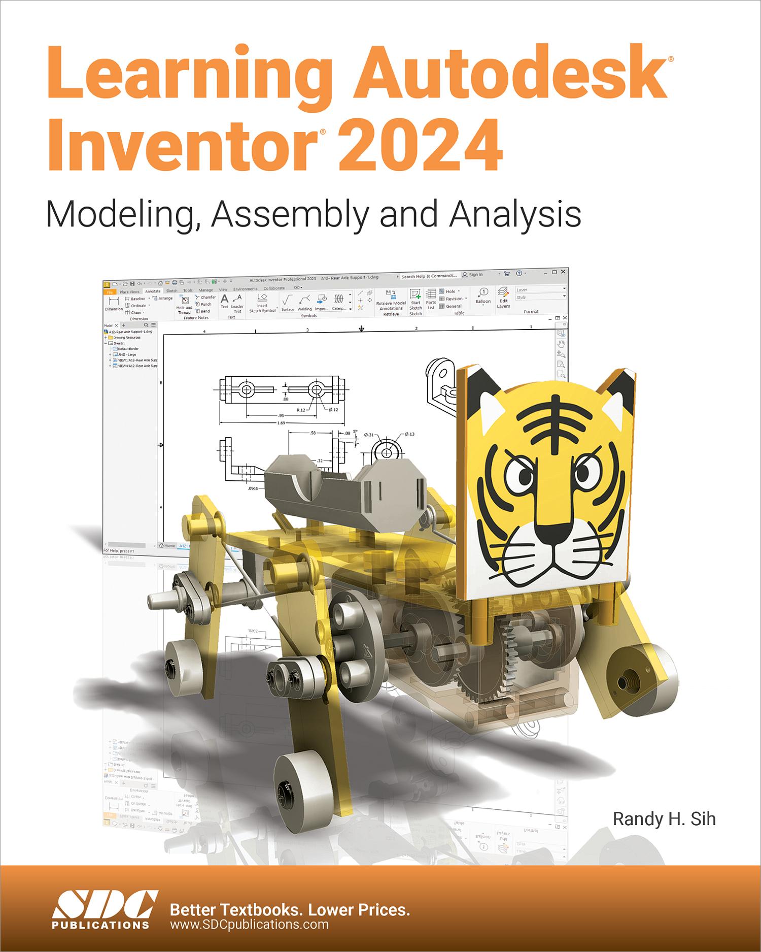 Learning Autodesk Inventor 2024, Book 9781630575861 SDC Publications