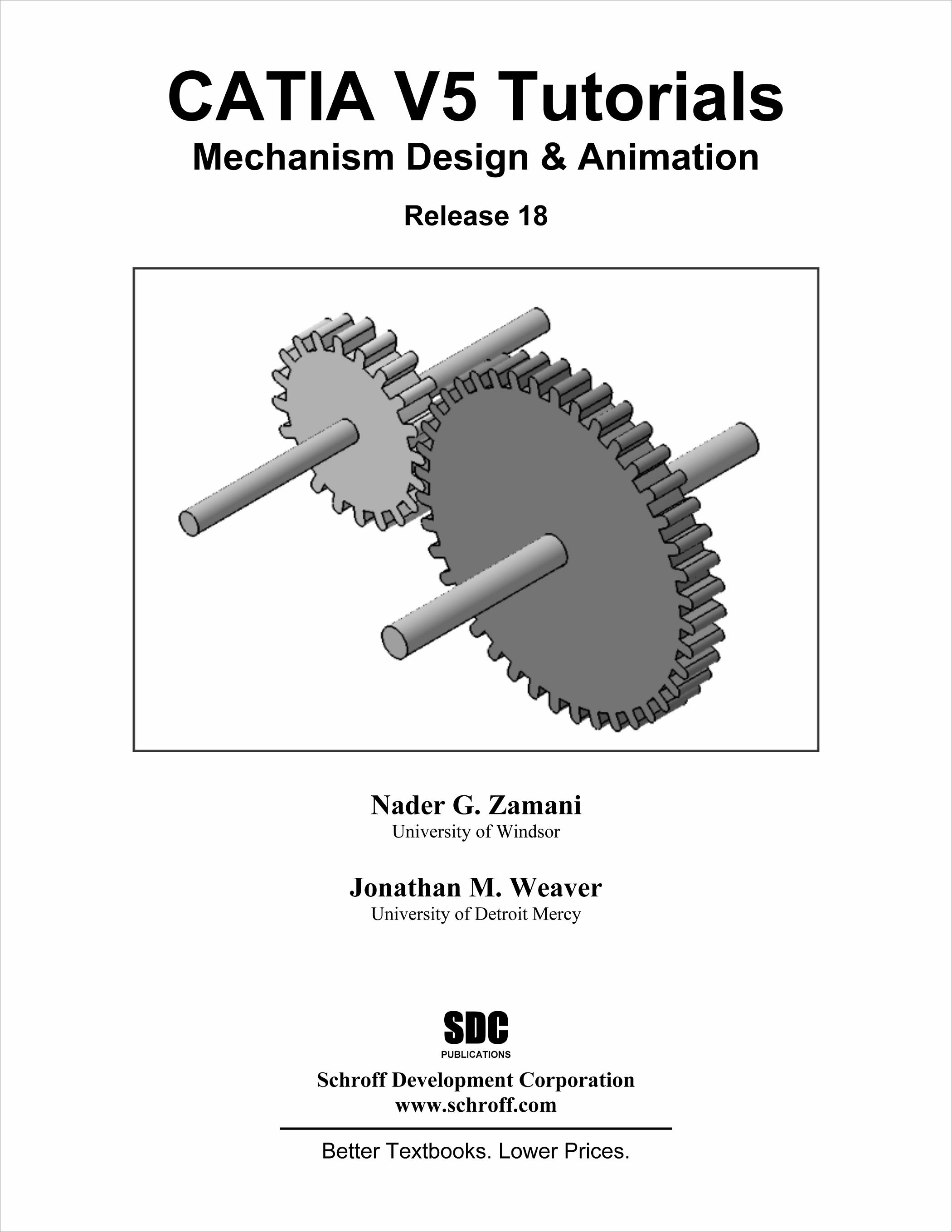 CATIA V5 Tutorials Mechanism Design & Animation Release 18, Book  9781585035090 - SDC Publications