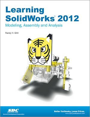 Learning SolidWorks 2012 book cover