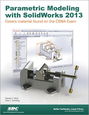 Parametric Modeling with SolidWorks 2013 book cover