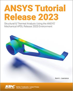ANSYS Tutorial Release 2023 book cover