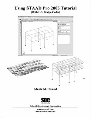 Using STAAD Pro 2005 Tutorial book cover