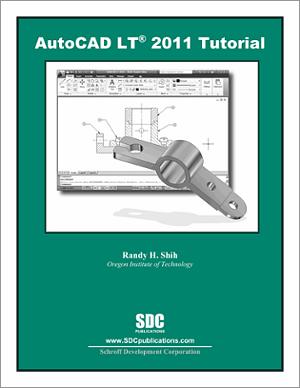 AutoCAD LT 2011 Tutorial book cover