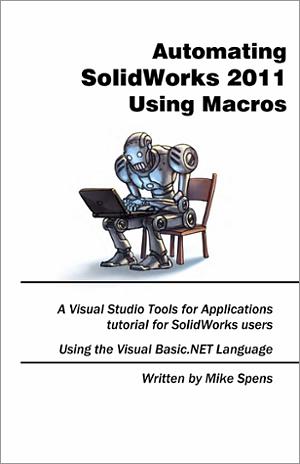 Automating SolidWorks 2011 Using Macros book cover