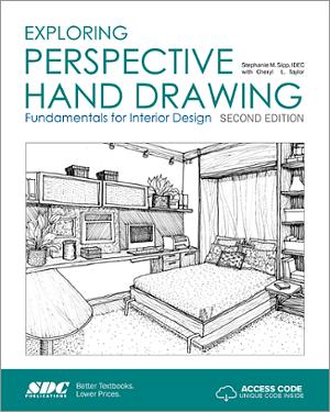Exploring Perspective Hand Drawing Second Edition book cover