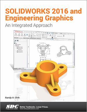 SOLIDWORKS 2016 and Engineering Graphics book cover